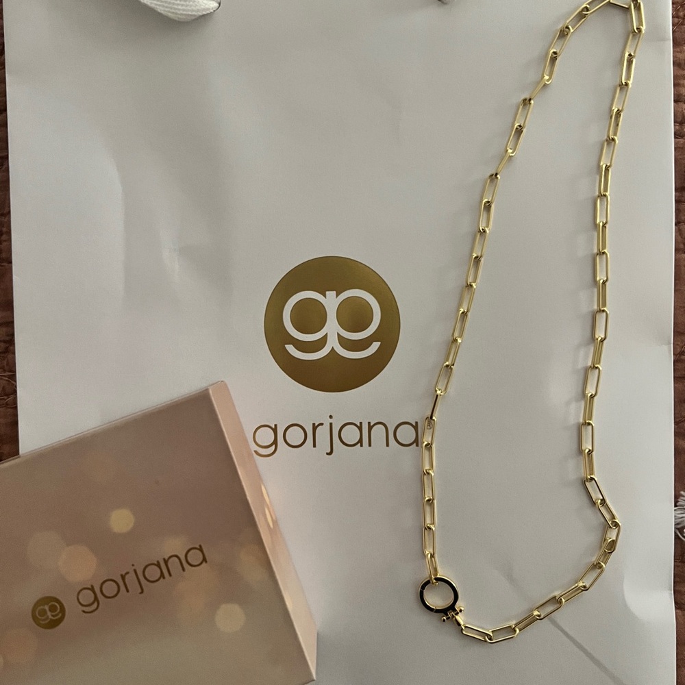 Gorjana 18k gold plated “Parker” necklace.
